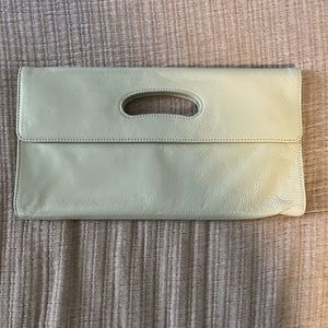 HOBO cream clutch